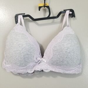 Joe Boxer Gray Bra 36C